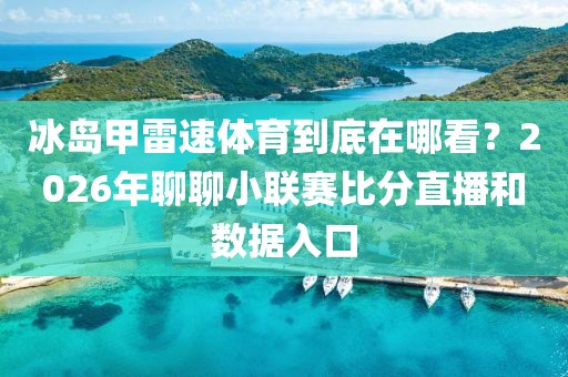 冰岛甲雷速体育到底在哪看？2026年聊聊小联赛比分直播和数据入口