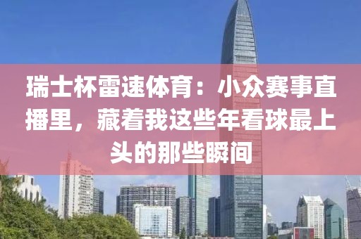 瑞士杯雷速体育：小众赛事直播里，藏着我这些年看球最上头的那些瞬间
